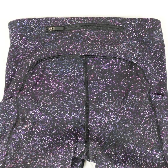 lululemon Yoga Athletic Tights Pants with Rear Zipper Pocket Women's 4 Stretchy - Picture 2 of 9